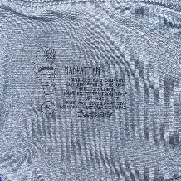 Jolyn blue bikini bottoms size small - Picture 3 of 3